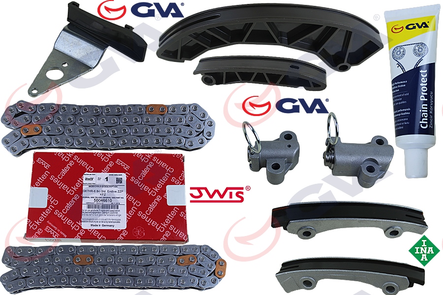 EKSANTRİK ZİNCİR SETİ 9 PARÇA HYUNDAI İ30-İ20-BLUE-RIO-CERATO 1.5 CRDİ 16V D4FA 10- DELİKLİ