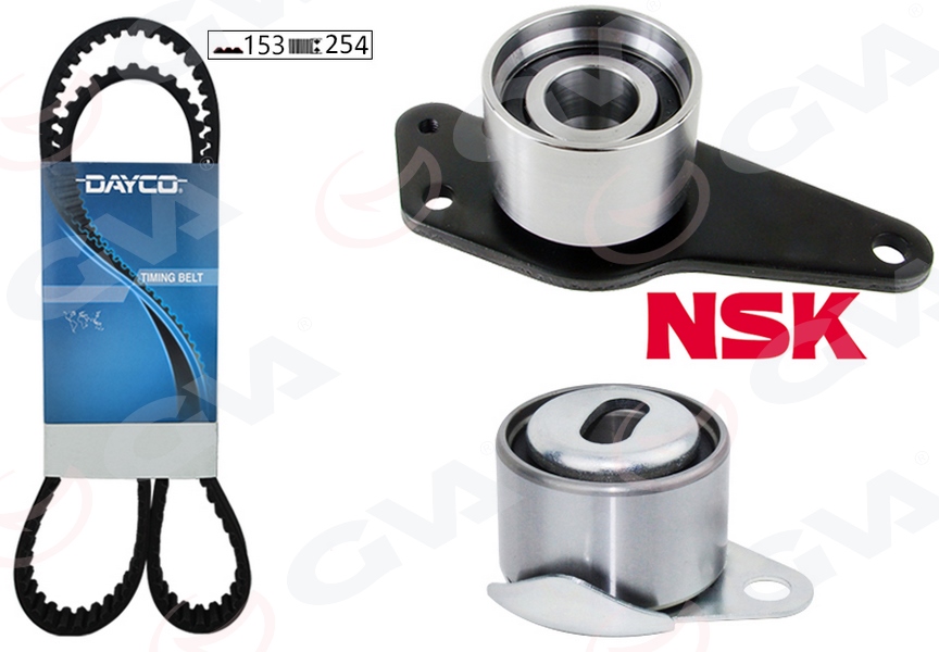 EKSANTRİK GERGİ KİTİ 153X254 MEGANE 1.9D 96- -R9-R11-R19-R21 1.9D F8Q K015212