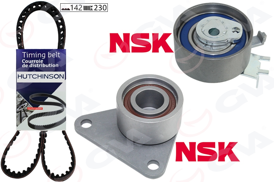 EKSANTRİK GERGİ KİTİ 142X230 LAGUNA 2.0 16V 95-01 -SAFRANE II 2.0 96-00 -VOLVO S40 99-04 K015509XS