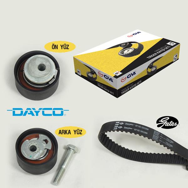 EKSANTRİK GERGİ KİTİ TRANSIT 2.5D-2.5DI 88-94 TRANSIT TOURNEO 2.4D-2.5DI 94-00 K015571XS