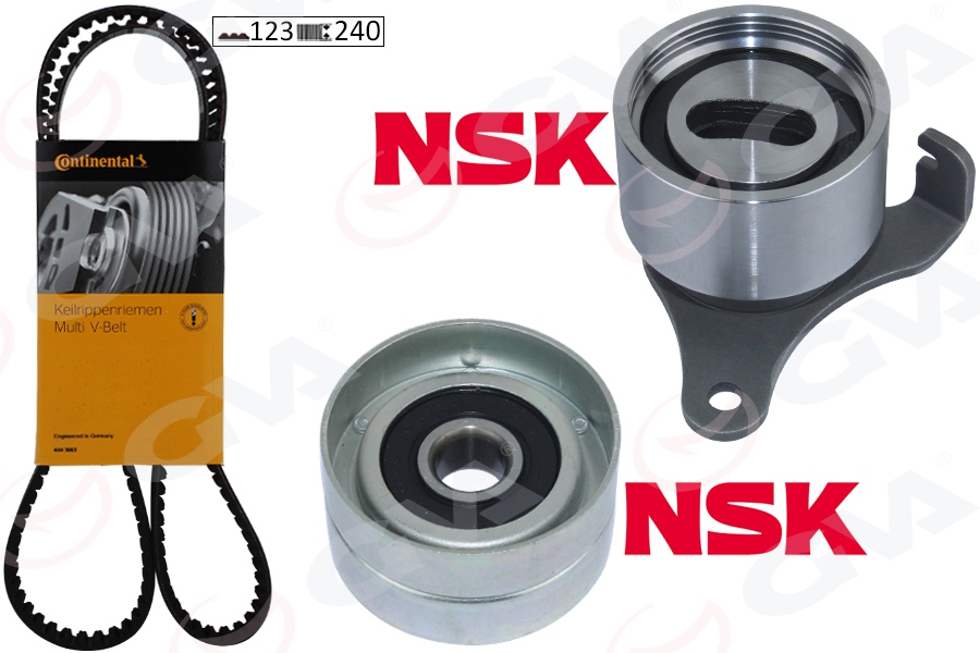 EKSANTRİK GERGİ KİTİ 123X240 COROLLA EE80-EE90 1.3 87-92 1.3 92-97 1.3 97-01 K015197XS