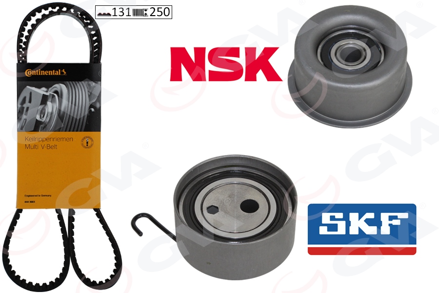 EKSANTRİK GERGİ KİTİ 131X250 ASTRA G-COMBO C-CORSA C-MERIVA A 1.7 CDTI Y17DT-Z17DTH-Y17DTL-Z17DTL