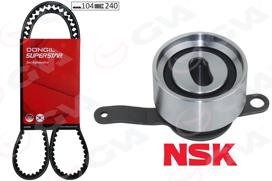 EKSANTRİK GERGİ KİTİ 104X240 ACCORD 1.6 98-02 -CIVIC IV-V-VI 1.6 91-01 -CRX III 1.6 92-98