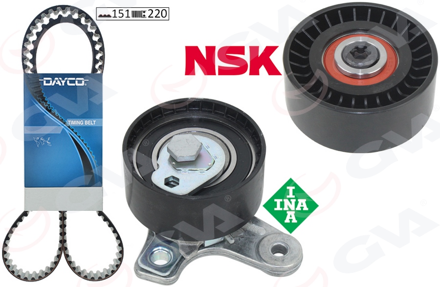 EKSANTRİK GERGİ KİTİ 151X220 ANTARA-CHEVROLET CAPTIVA-CRUZE-LACETTI-NUBIRA 07 2.0 D-CDI K015634XS