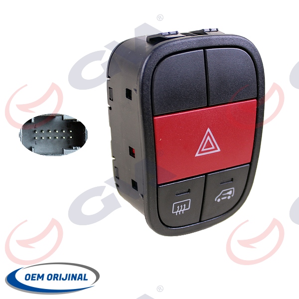 ANAHTAR GRUBU FIORINO-BIPPER-NEMO 2010- REZİSTANS-DÖRTLÜ FLASÖR-MERKEZİ KİLİT DÜĞMELİ