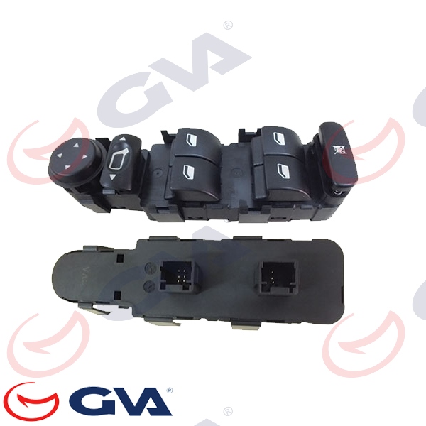 CAM AÇMA ANAHTARI CITROEN C4 SOL 04-11 DÖRTLÜ- AYNA AYARLI ÇERÇEVESİZ