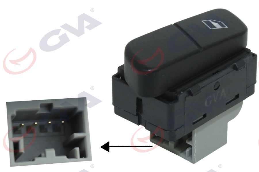 CAM AÇMA ANAHTARI ANAHTARI TEKLİ ARKA SAĞ VW POLO
