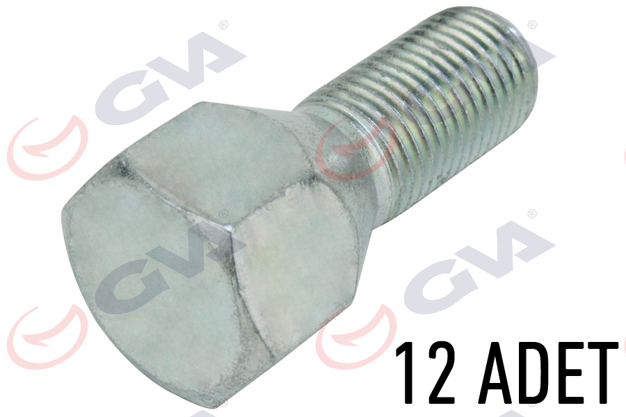 BİJON CİVATASI FIAT TEMPRA KISA BEYAZ PAKET 12