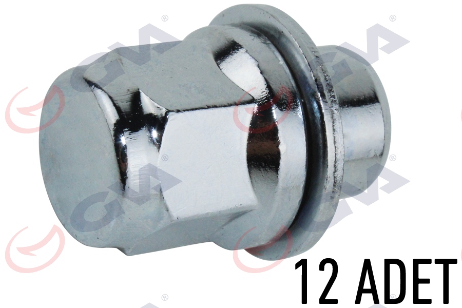 BİJON SOMUNU TOYOTA AVENSIS-COROLLA-MITSUBISHI L200-PSA 4008 PULLU FEBİ 26587