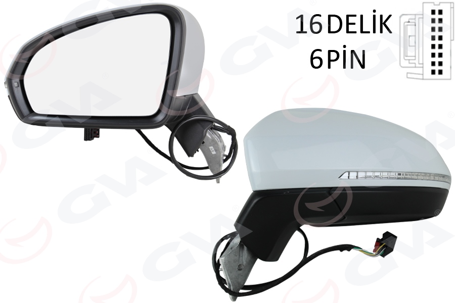 AYNA KOMPLE SOL 6 PİN TIGUAN 2019