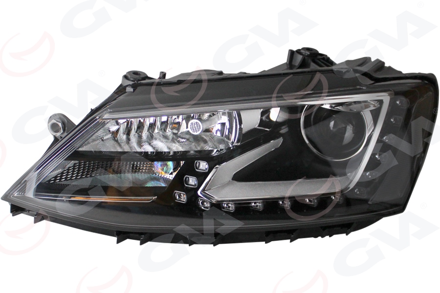 FAR LEDLİ DS5 AMPULLU MERCEKLİ MOTORLU SOL JETTA 15-17