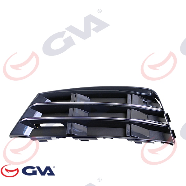 ÖN TAMPON SİS ÇERÇEVESİ SİSSİZ SOL NİKELAJLI SİYAH AUDI A4 2016