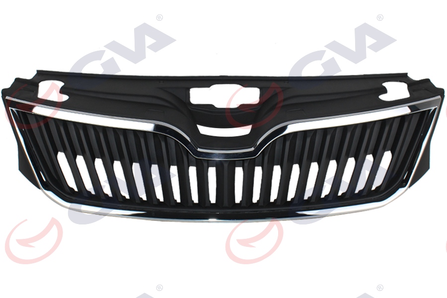 ÖN PANJUR KROM ÇERÇEVE ÜZERİNDE SKODA RAPİD 2013-2018