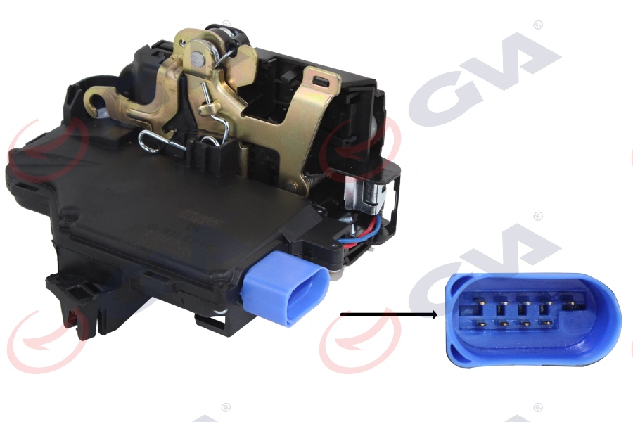 KAPI KİLİT MEKANIZMASI ÖN SOL CADDY 09-11/GOLF5 07-12/JETTA 06-10/OCT 04-13/TOLEDO 05-09