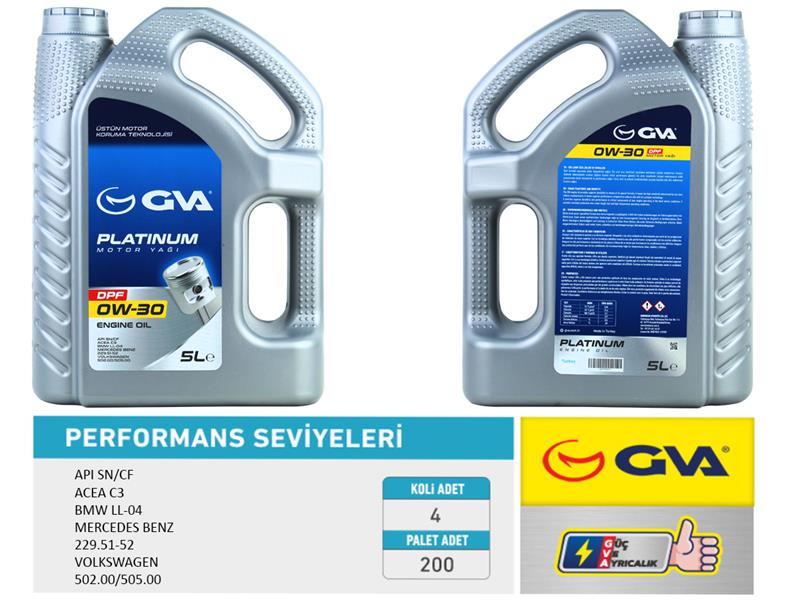 MOTOR YAĞI 0W30 5 LT DPF TAM SENTETİK API SN/ CF PARTİKÜLLÜ