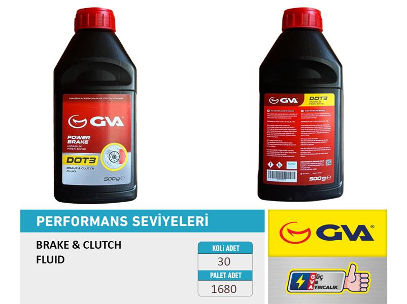 HİDROLİK FREN YAĞI DOT-3 500 ML