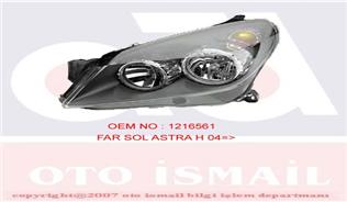 SOL FAR ASTRA H 03/04 TANIM GW / ELEKTRİKLİ H7 H1 SİYAH