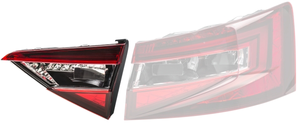 KOMPLE ARKA LAMBASI2V LED SOL SKODA