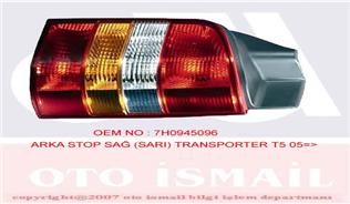 STOP SAĞ TRANSPORTER T5 11/03-11/09-MULTIVAN V 11/03-11/09 SARI