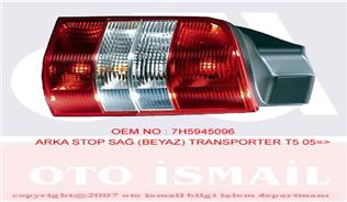 STOP SAĞ TRANSPORTER T5 11/03-11/09-MULTIVAN V 11/03-11/09 BEYAZ