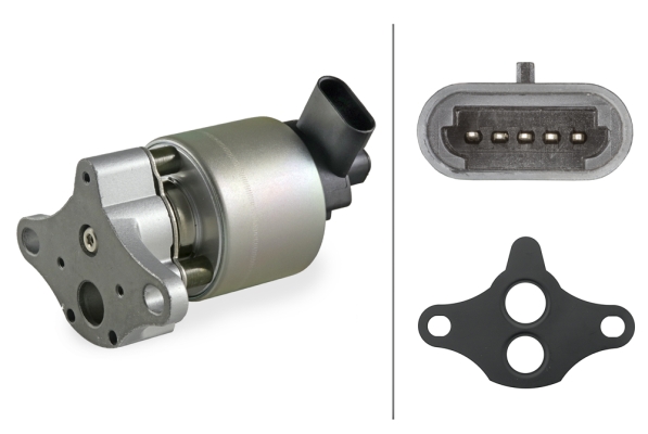 EGR VALFİ ELEKTRİK CITRO N-C5-JUMPY-06/94-12/06-XSARA-FIAT-ULYSSE-08/02-06/11-PEUGEOT-307-406