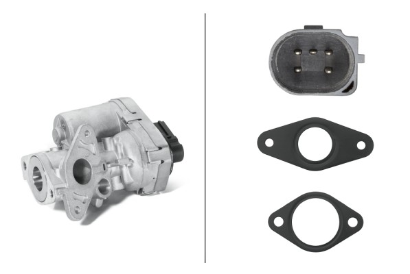 EGR VALFİ PSA-FIAT FORD 5 KUTUPLU