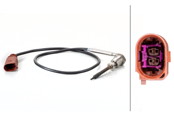 EGZOZ SICAKLIĞI SENSÖRÜ VW 460 MM