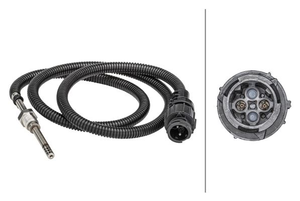 EGZOZ SICAKLIĞI SENSÖRÜ 985 MM 2-KUTUPLU VOLVO