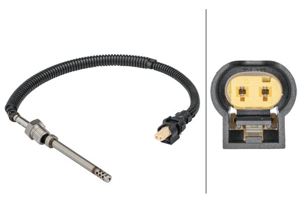 EGZOZ SICAKLIĞI SENSÖRÜ 2 KUTUPLU MERCEDES BENZ 140 MM