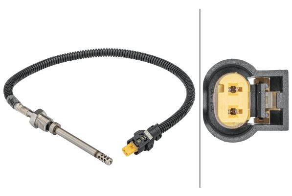 EGZOZ SICAKLIĞI SENSÖRÜ MERCEDES 2-KUTUPLU 375 MM