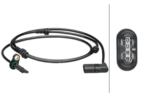 ABS SENSORU ON SAG MERCEDES C-CLASS W205 S205 C205 A205