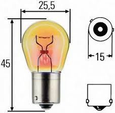 AMPUL PY21W YELLOW 24 V UNİVERSAL CV 3C4613N361AA-44150700000-47233512-5019669-503127226-50753112-75811740000-81259010102-10022255-110750
