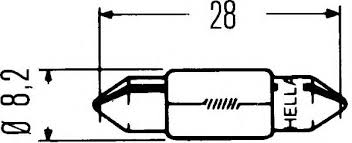 AMPUL 90002491-90052300-1987302226-213201-301530-2094121-6428-12V3W-202-412030-12818-412030
