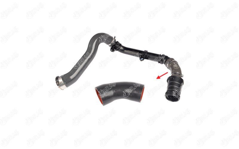 TURBO HORTUMU PLASTİK BORU HARİÇ OK İLE GÖSTERİLEN KÜÇÜK HORTUM ESPACE V JR 1.6DCİ 130 R9M 409 15