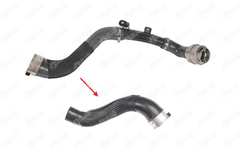 TURBO HORTUMU PLASTİK BORU HARİÇ OK İLE GÖSTERİLEN BÜYÜK HORTUM MEGANE IV 15 SCENIC IV 15 TALISMAN 15 1.3TCE