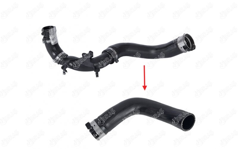 TURBO HORTUMU PLASTİK BORU HARİÇ CLIO IV-LOGAN II-SANDERO II 0.9 TCE