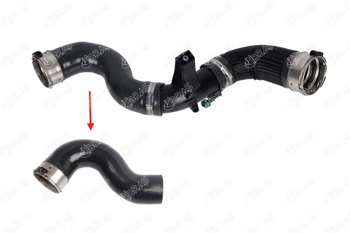 TURBO HORTUMUPLASTİK BORU HARİÇARKADAN ÇEKİŞLİ ARAÇLARDA KULLANILMIŞTIR NV400 DCİ 130 RWD M9T 710