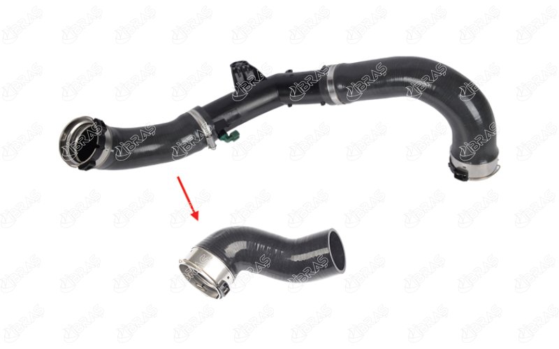 TURBO HORTUMU PLASTİK BORU HARİÇ ÖNDEN ÇEKİŞLİ ARAÇLARDA KULLANILMIŞTIR MASTER 3-MOVANO B 95519367-95524209-1446300Q2M-1446300Q2E
