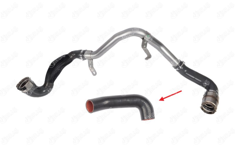 TURBO HORTUMU METAL BORU HARİÇ ÖNDEN ÇEKİŞLİ ARAÇLARDA KULLANILMIŞTIR MASTER 3-MOVANO B