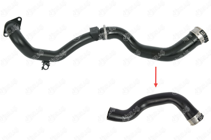 TURBO HORTUMU PLASTİK PARÇA HARİÇ EGEA-500L 1.3 MULTIJET