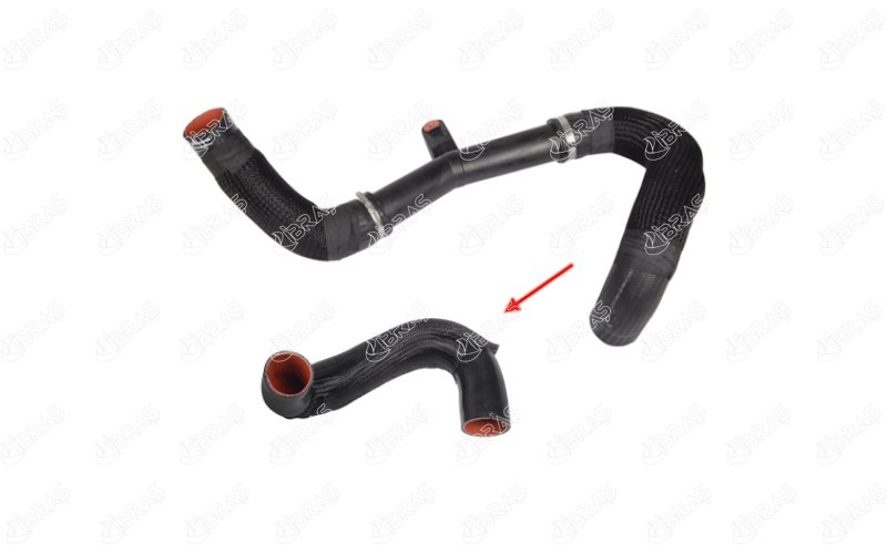 TURBO HORTUMU PLASTİK BORU HARİÇ OK İLE GÖSTERİLEN BÜYÜK HORTUM FIAT DUCATO