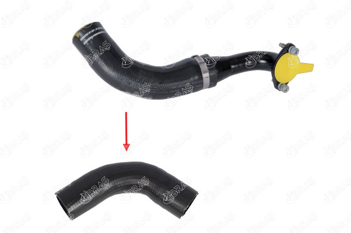 TURBO HORTUMU FIAT PUNTO-IDEA 1.3 MULTIJET LANCIA MUSA-YPSILON 1.3 MULTIJET METAL BORU HARİÇ