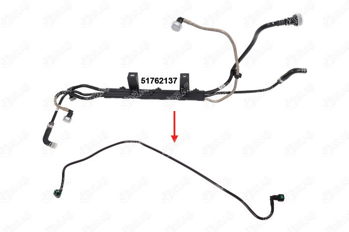 YAKIT HORTUMU FIAT LINEA 1.3 MULTIJET BRAKET HARİÇ