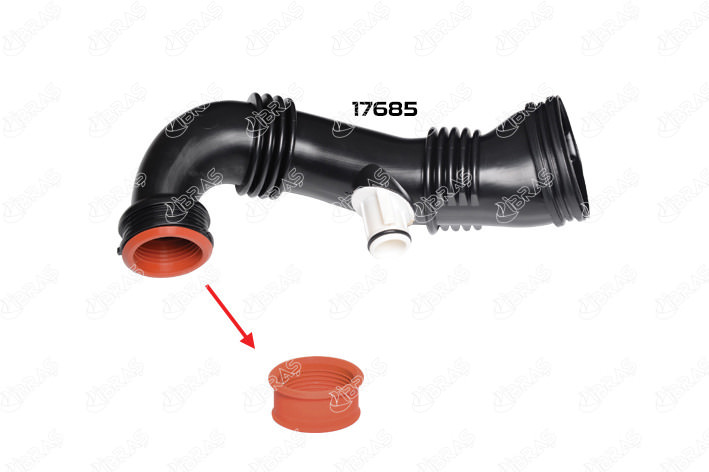 TURBO HORTUM CONTASI PARTNER TEPEE-P107-P206-P207-P307-P308-P1007-EXPERT III-C2-C4-BERLINGO 1.6HDI
