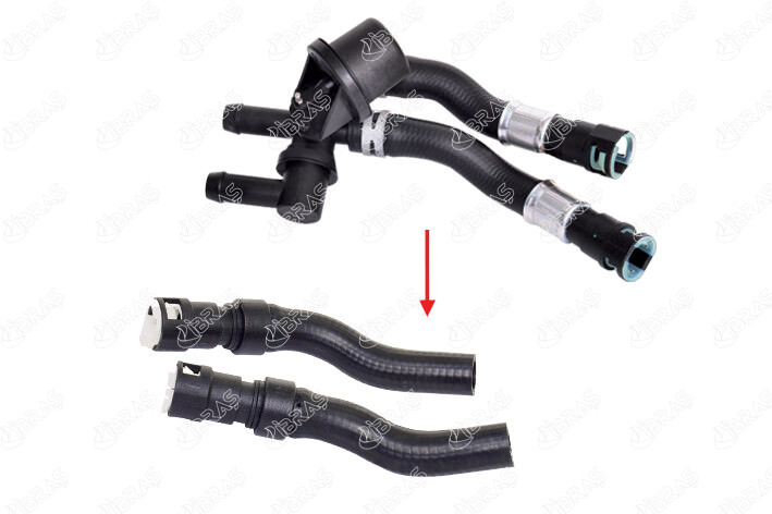 KALORİFER HORTUMU PLASTİK PARÇA HARAİÇ FORD TRANSİT V184 2.4TDCI