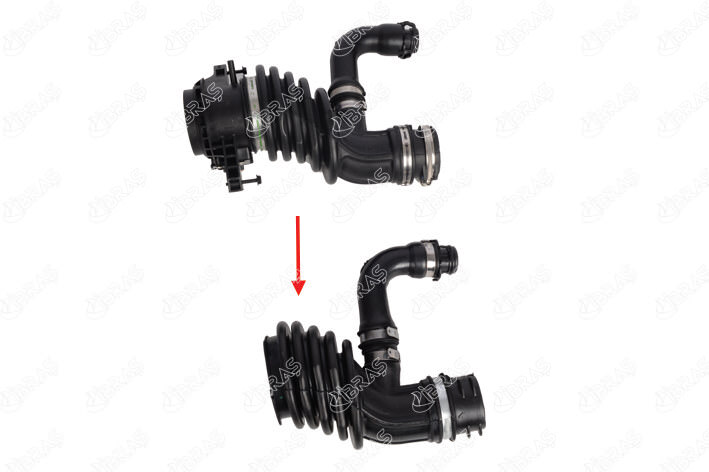 HAVA FILTRE HORTUMU KIT KORUKU FOCUS II FACUS C MAX 1.6TDCI 90PS 03 07 VOLVO S40 1.6TDI 90PS