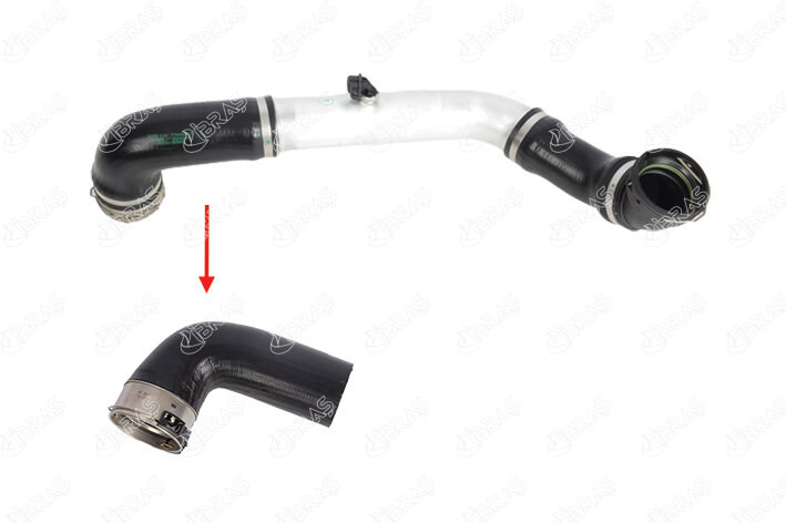 TURBO HORTUMU METAL BORU HARİÇ OK İLE GÖSTERİLEN HORTUM BMW 5