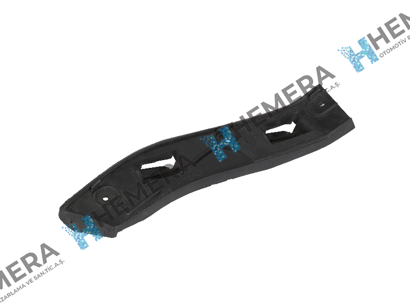 BRAKET TAMPON ÖN SOL VW POLO 2001-2005