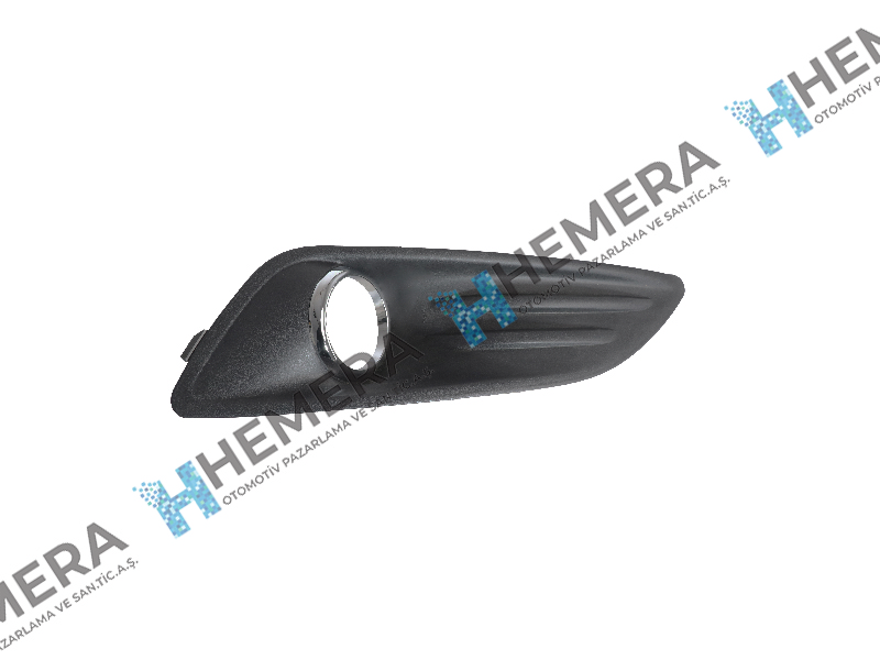 ÇERÇEVE SİS FAR SOL SİSLİ NİKELAJLI FORD FIESTA 2012-2015