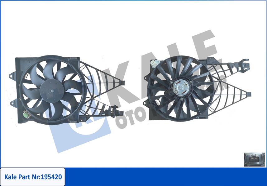 FAN GRUBU DAVLUMBAZLI FIAT LINEA 1.3MJET 1.4T-JET